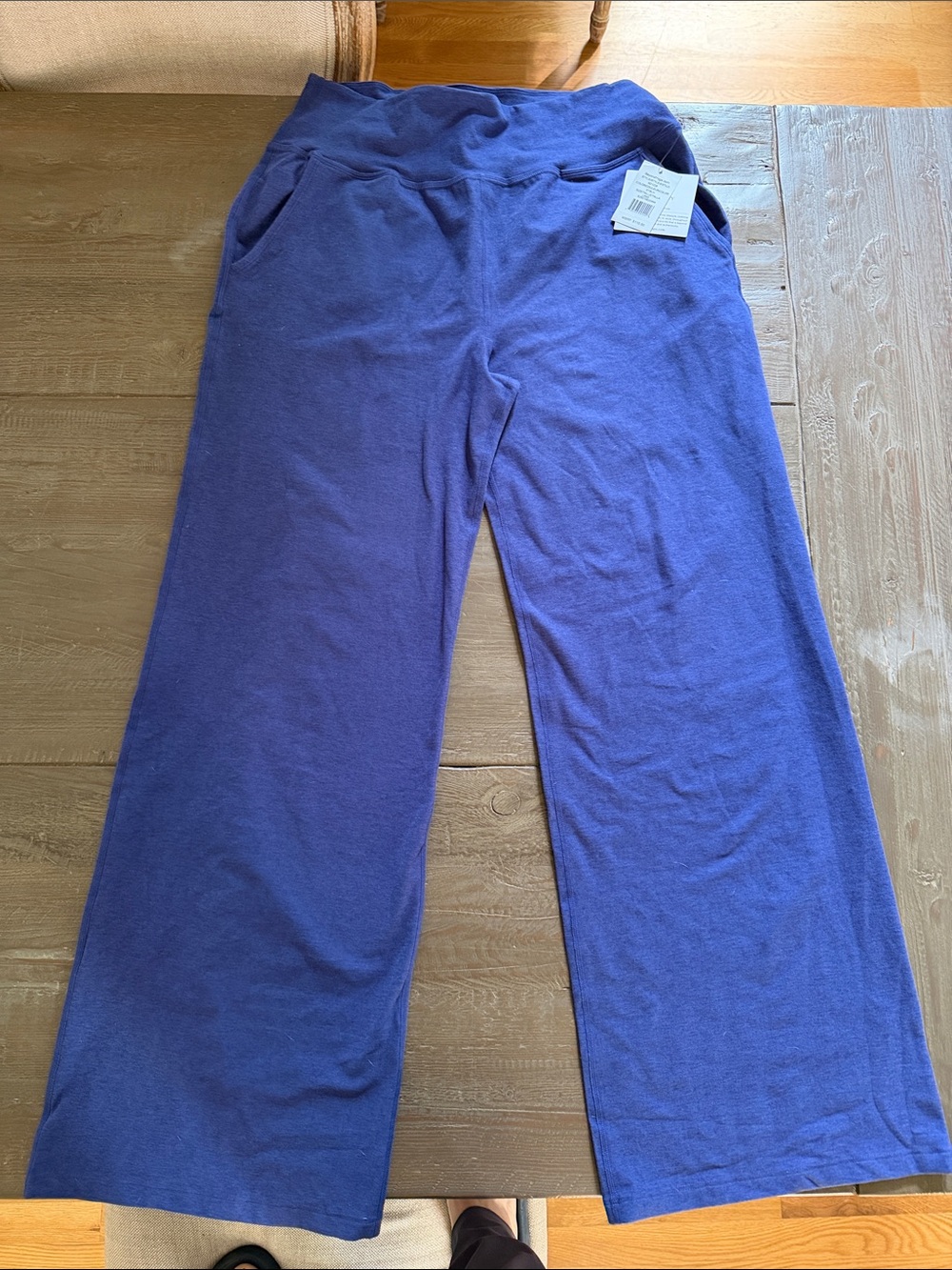 Beyond Yoga Purple wide leg pants